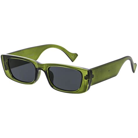 chunky square frame sunglasses|rectangular lens sunglasses.